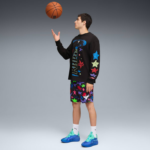Мужские баскетбольные кроссовки Puma X Lamelo Ball Mb.04, синий — фото 3