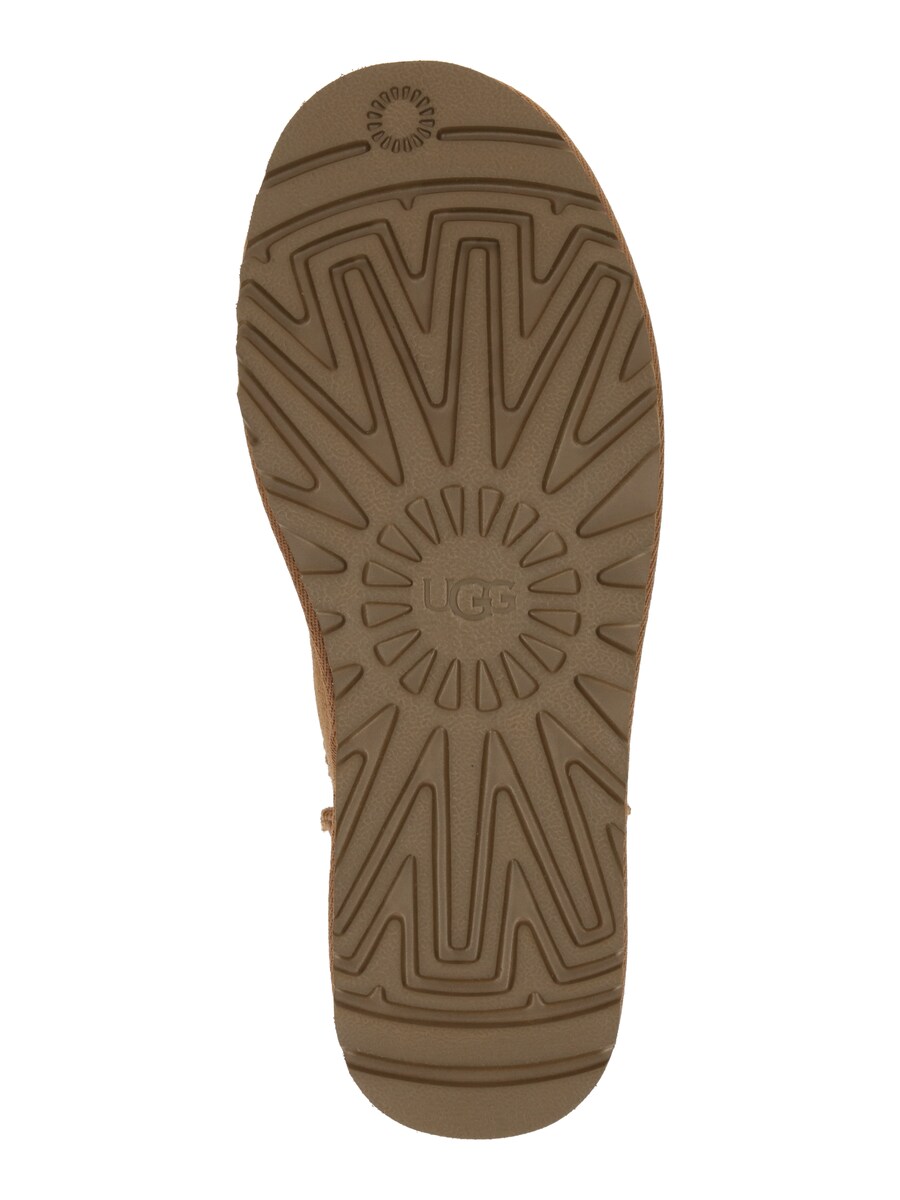 Мужские угги UGG Classic Ultra Mini замшевые короткие, карамельный — фото 3