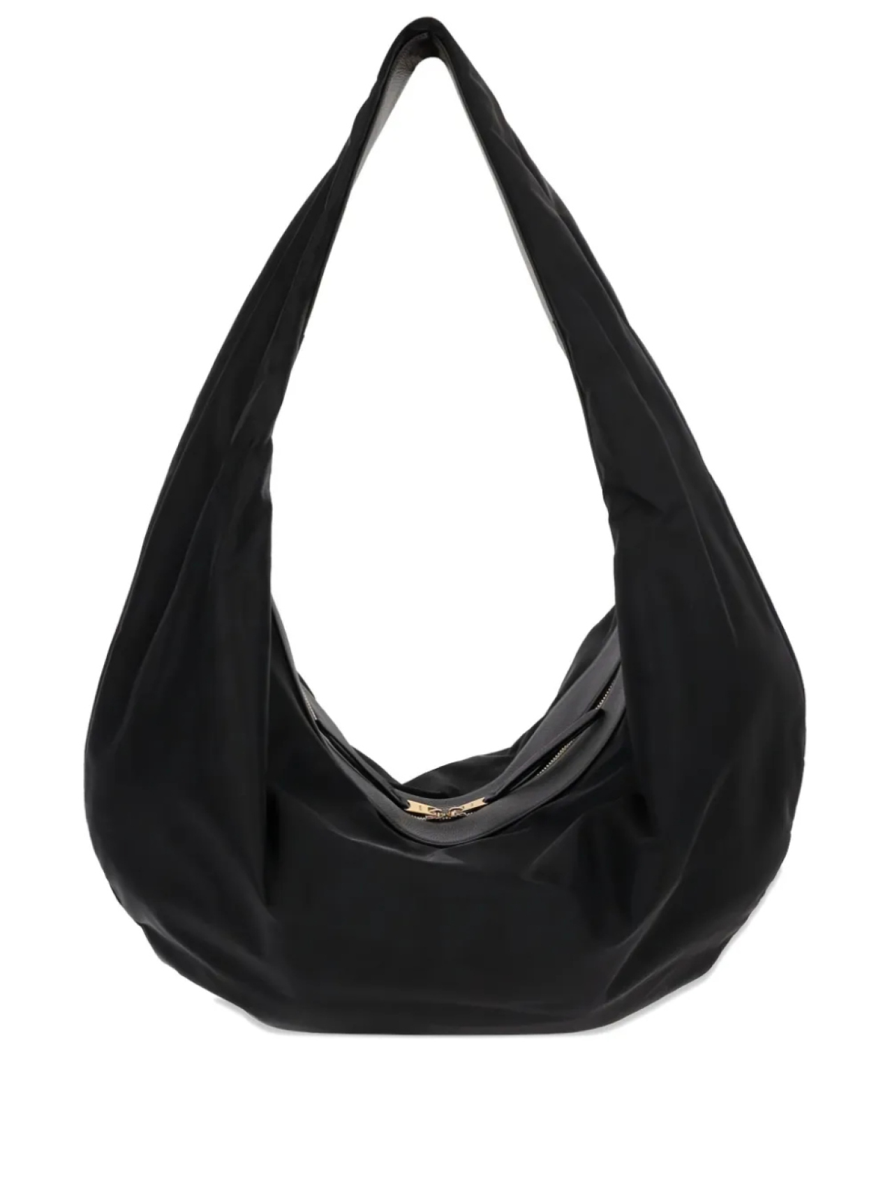 

Сумка-хобо Olivia Hobo большого размера от KHAITE, черный