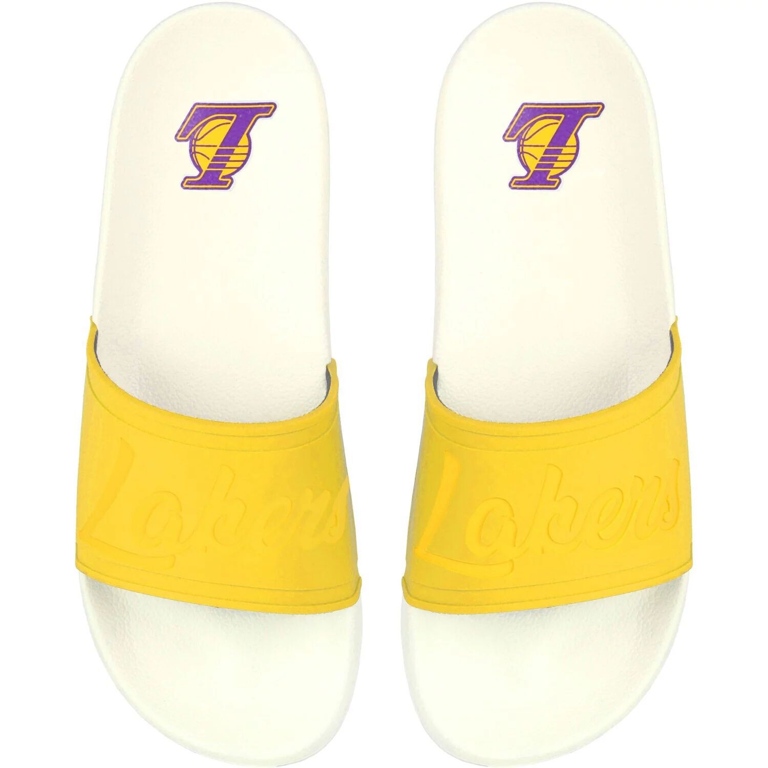 Женские шлепанцы с надписью FOCO Los Angeles Lakers