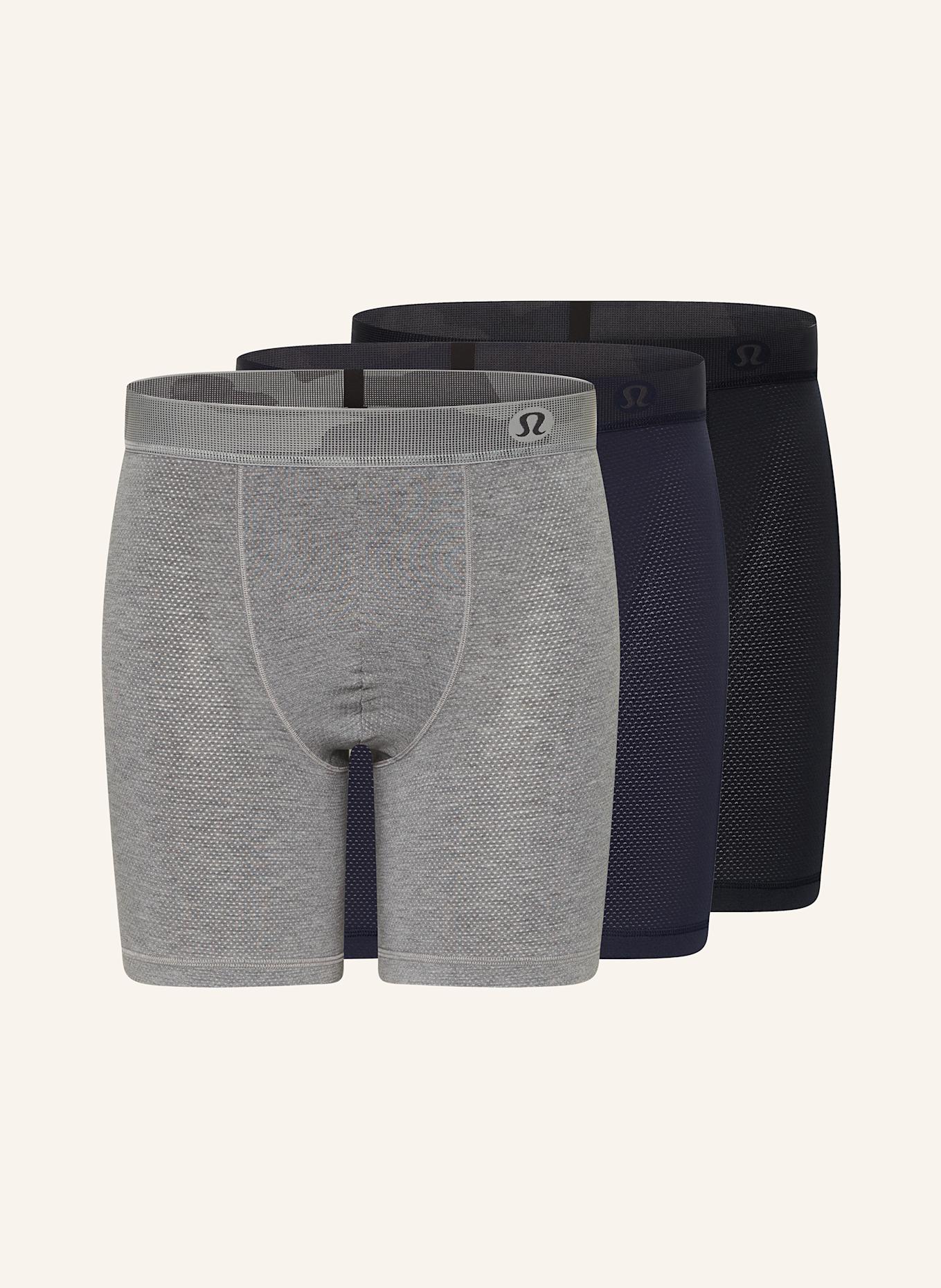 

Комплект из 3-х трусов-боксеров aim Lululemon, мультиколор