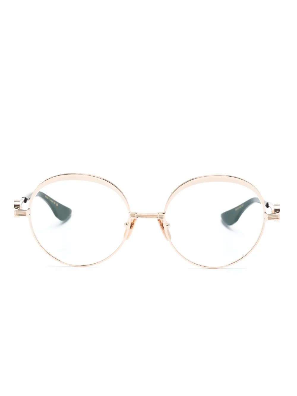 

Очки Nukou в круглой оправе Dita Eyewear, золотой