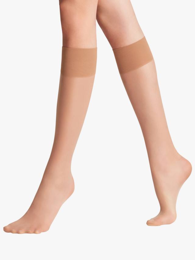 

Чистые матовые 20 прозрачные гольфы до колена FALKE, Powder