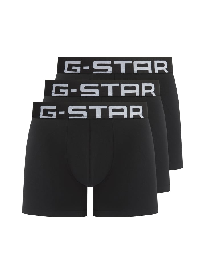 

G-Star Комплект из 3 боксерских трусов черного цвета