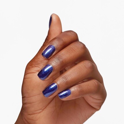 Стойкий прозрачный лак для ногтей OPI Infinite Shine с темным мерцающим покрытием, прозрачный фиолетовый, 0,5 жидк. унции — 14:00 — фото 3