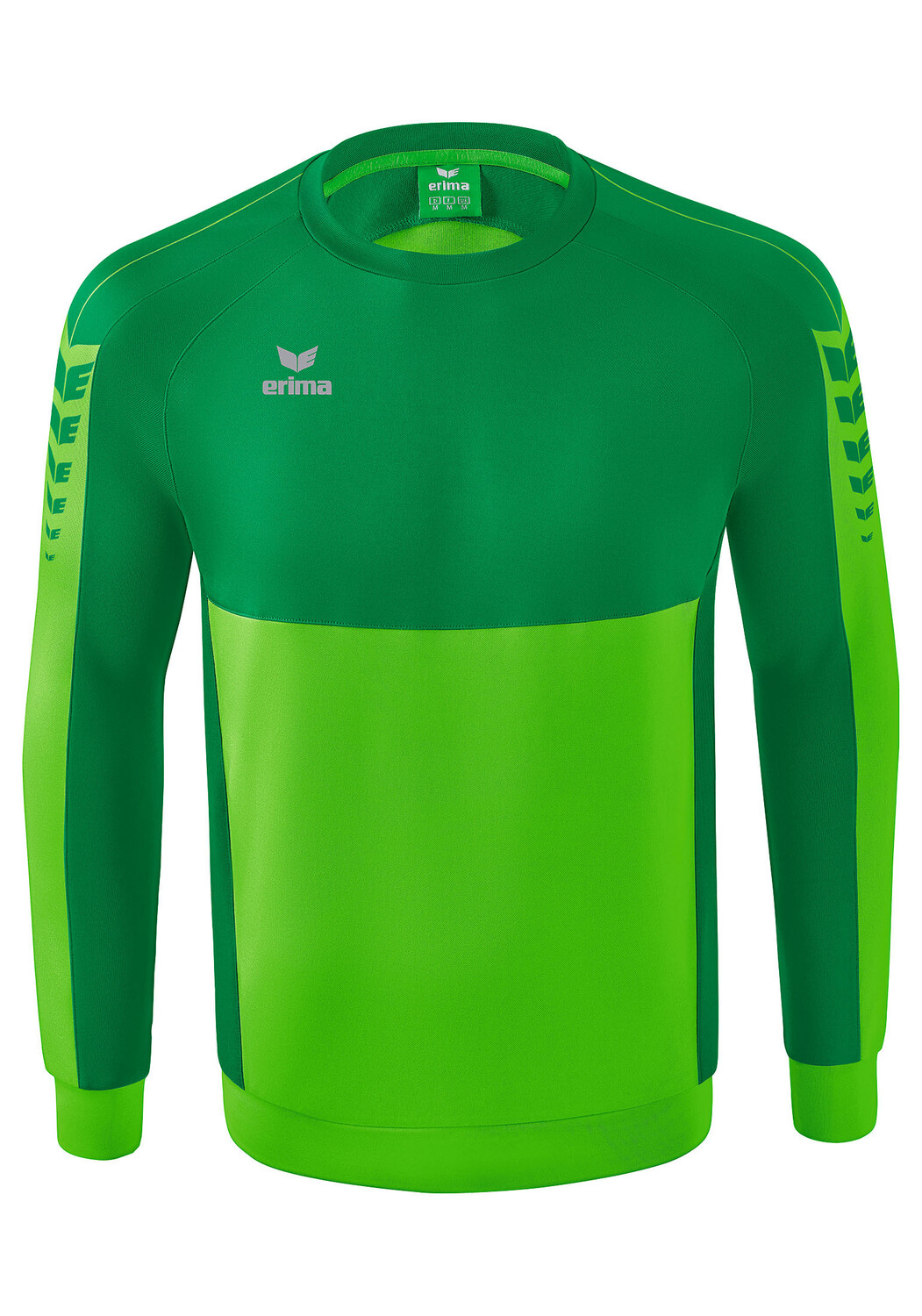 

Рубашка erima Six Wings Sweatshirt, цвет green/smaragd