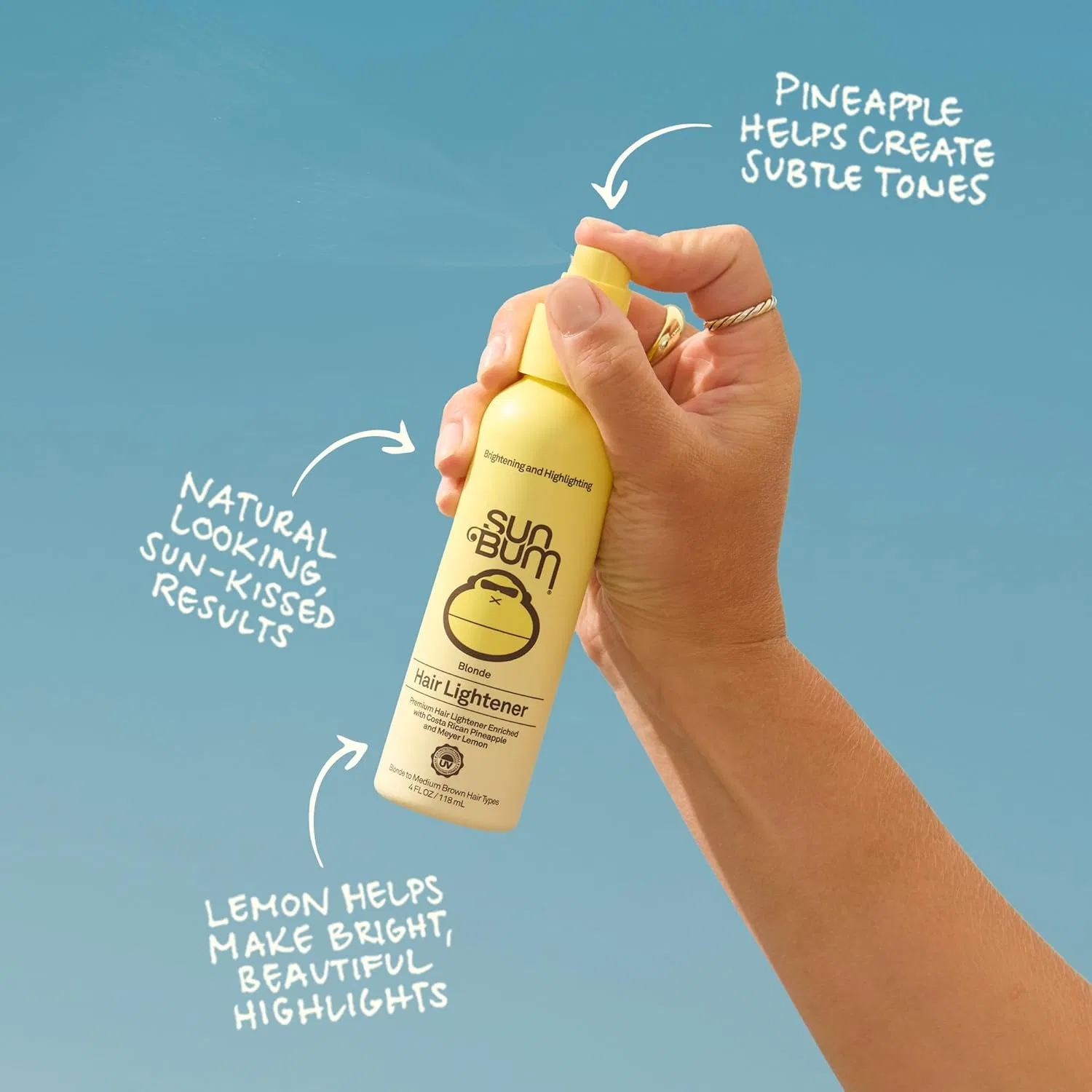 Спрей-осветлитель для волос «Blonde Formula» от Sun Bum Sun Bum — фото 3