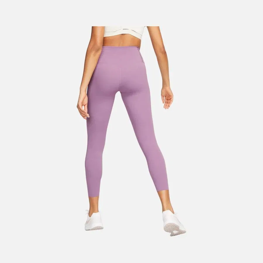 Леггинсы с высокой посадкой InfinaSoft Dri-FIT Zenvy Gentle-Support 7/8 Training Nike, Синий — фото 3