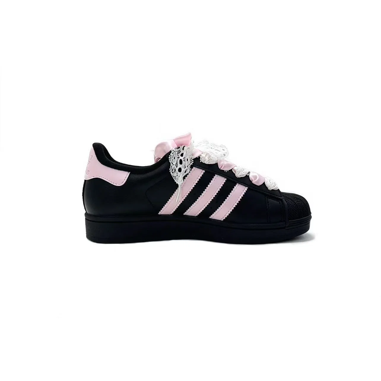 Детские кеды для скейтбординга с принтом Superstar 2 Cherry Mist Candy Bean Adidas Originals, Pink — фото 4