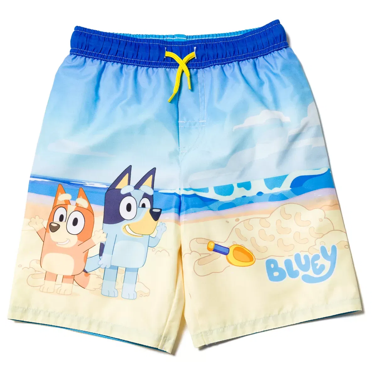 Детские плавки для мальчиков с принтом Bluey Bluey, Синий