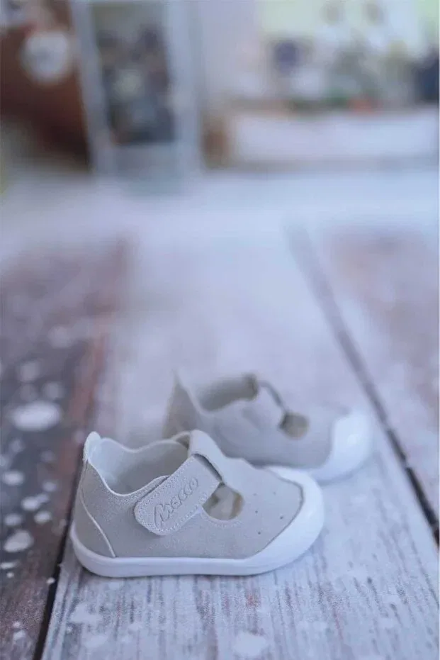 Детские туфли для мальчиков и девочек с ортопедической подошвой Macco Shoes, Gray