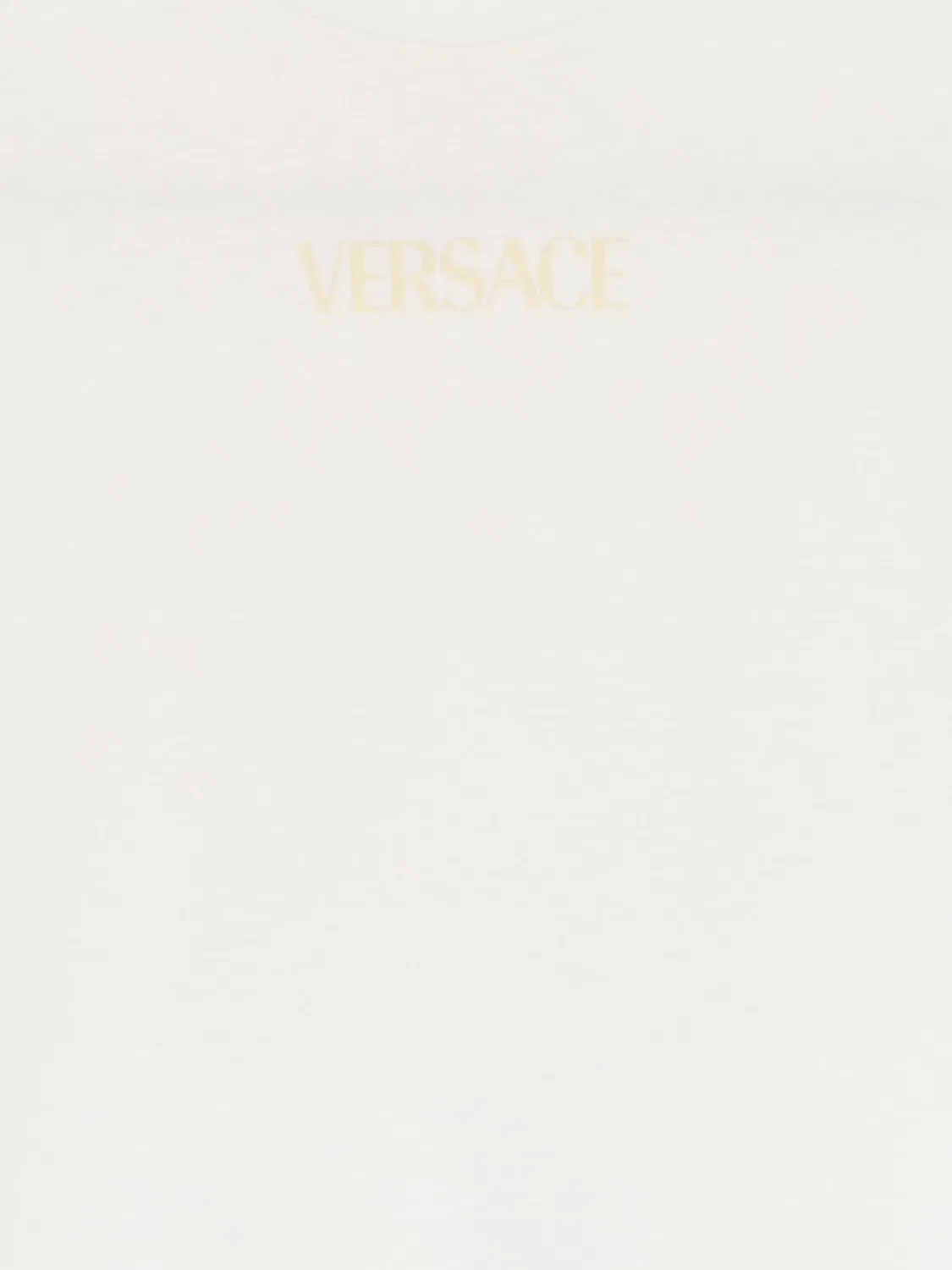 Versace Футболка с логотипом, белая — фото 2