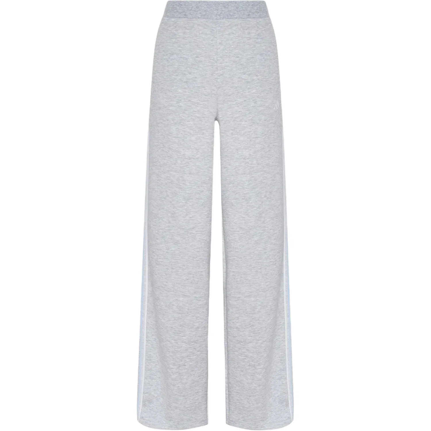 Женские трикотажные спортивные брюки прямого кроя Light Heather Gray Adidas, Light Heather Gray