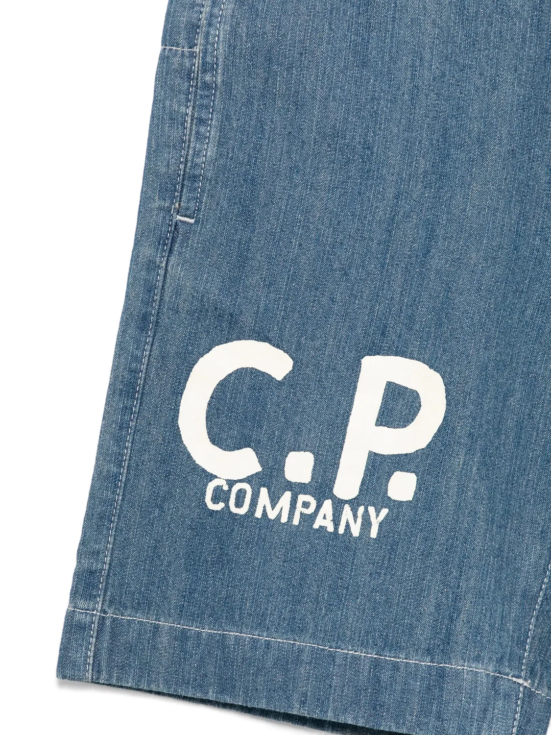 Джинсовые шорты C.P. Company, синий — фото 2