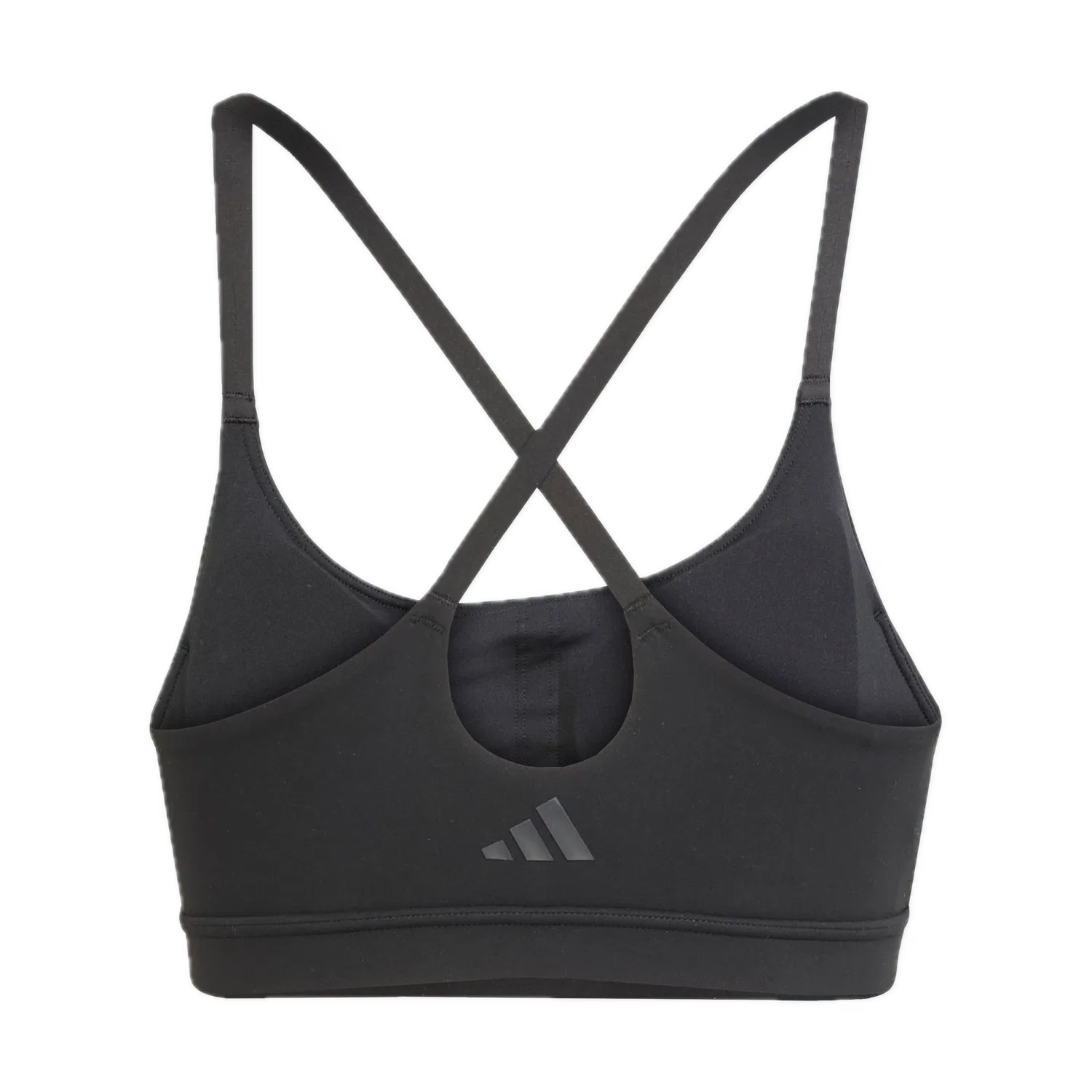 Женский спортивный бра All Me Light Support Adidas, черный — фото 2