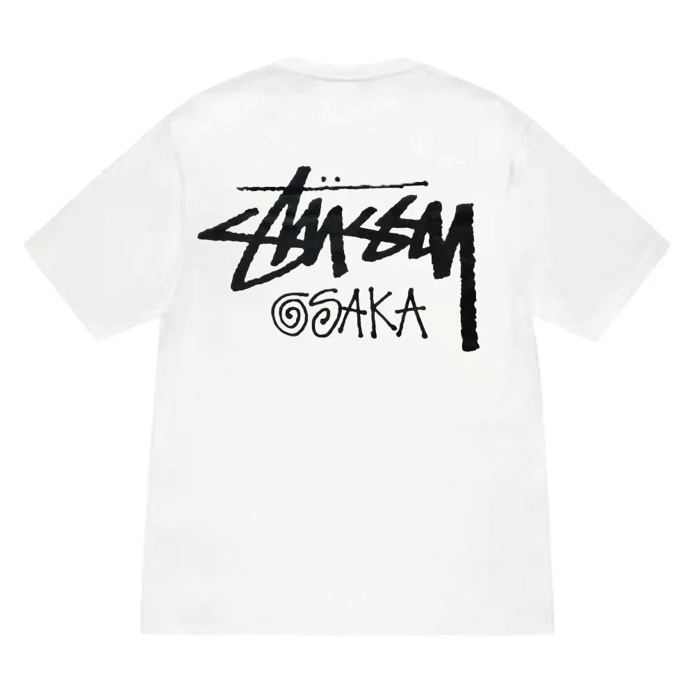 Детская футболка с круглым вырезом Stussy, White