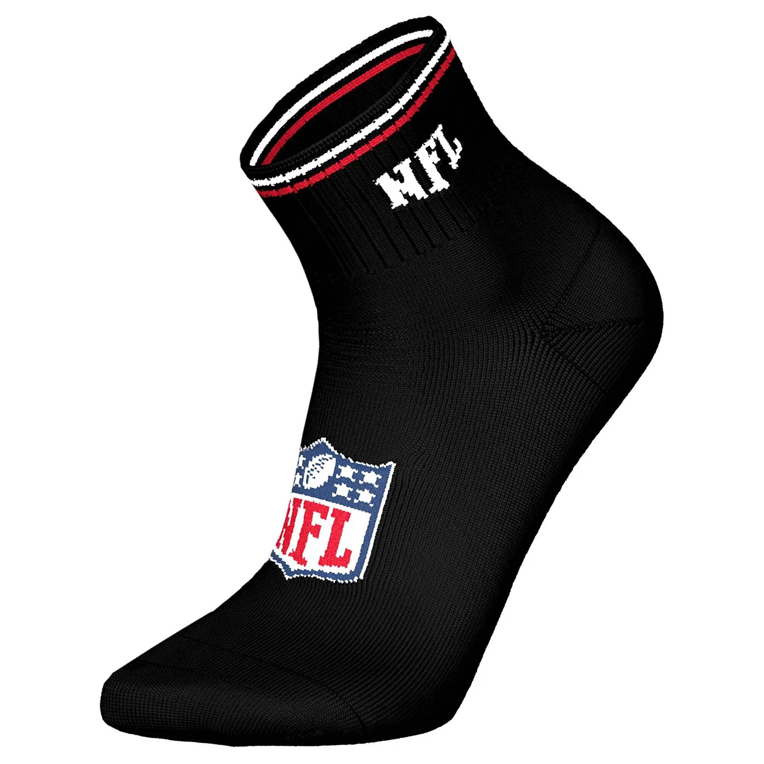 Детские носки с принтом NFL Shield 9Pack Quarter Socks Nfl, Bunt Magnetgrau — фото 3