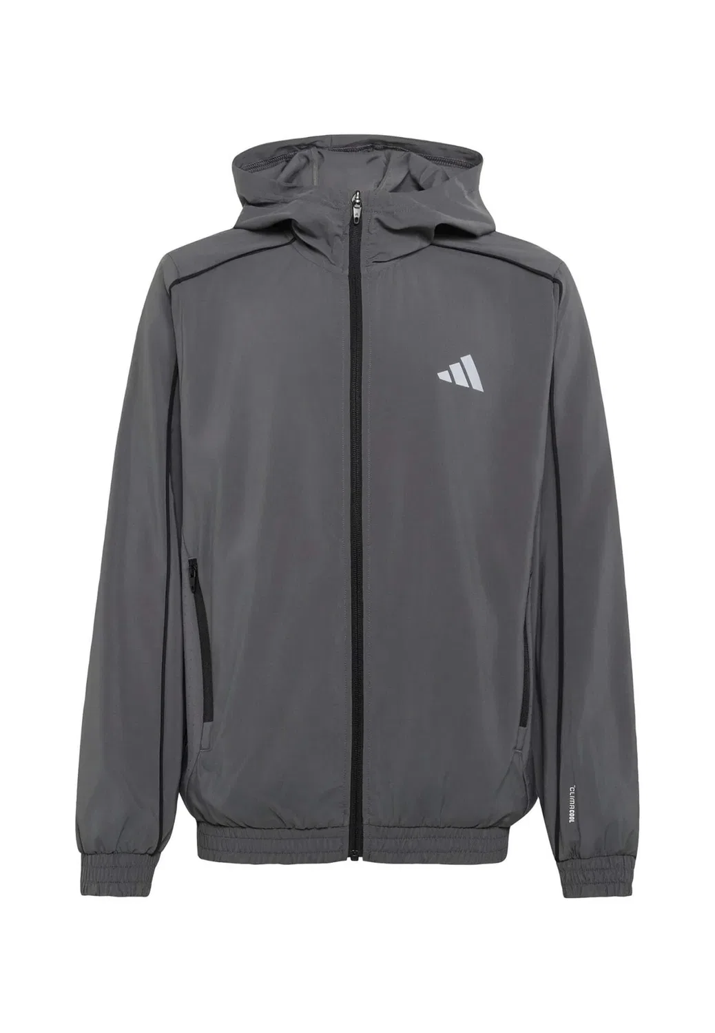 Спортивная куртка в стиле Tech Apparel, унисекс, для тренировок Adidas Sportswear, Grey Five Grey Five Reflective Silver — фото 4