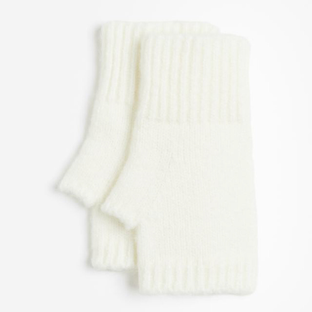 

Перчатки H&M Wrist Warmers, кремовый