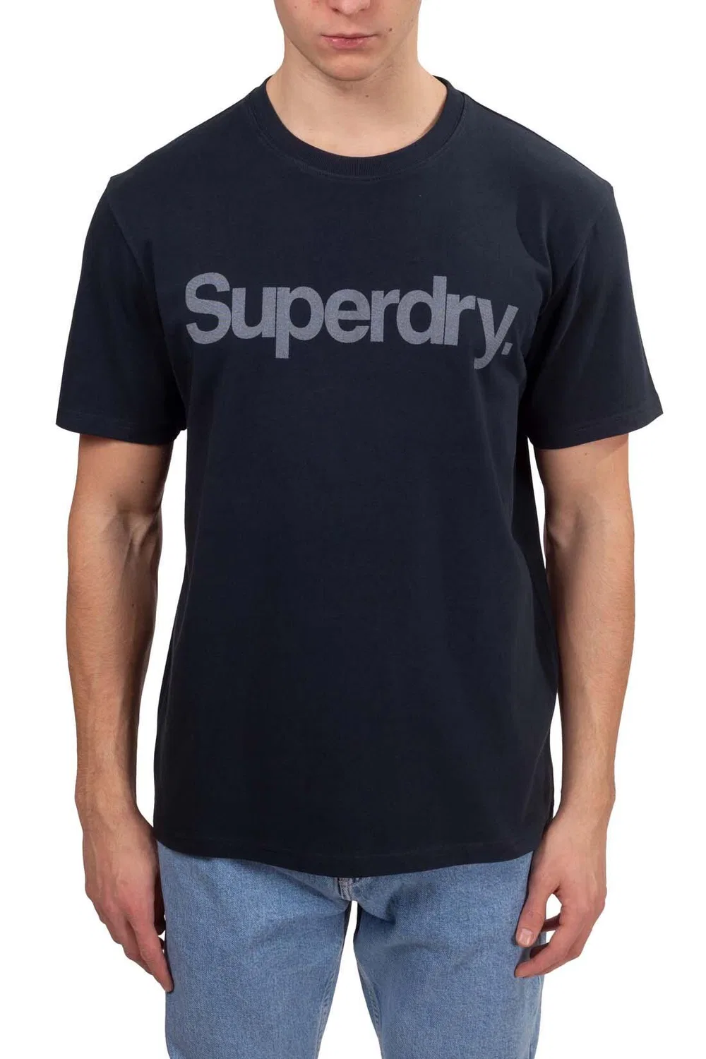 Мужская футболка relaxed с принтом Superdry, Navyblau — фото 2