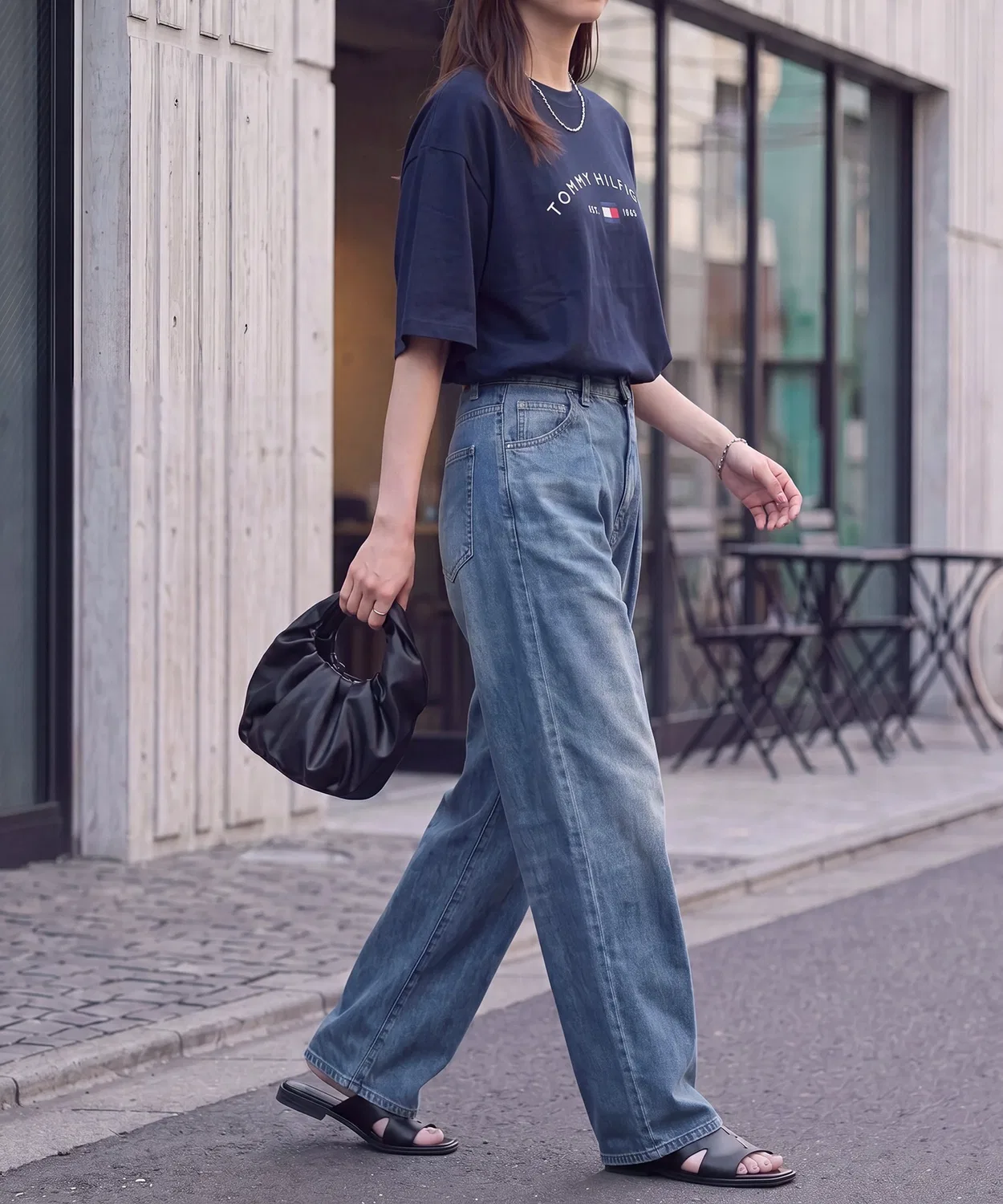Мужская футболка с принтом Graphic Sleep Tee TOMMY HILFIGER, Красный — фото 4