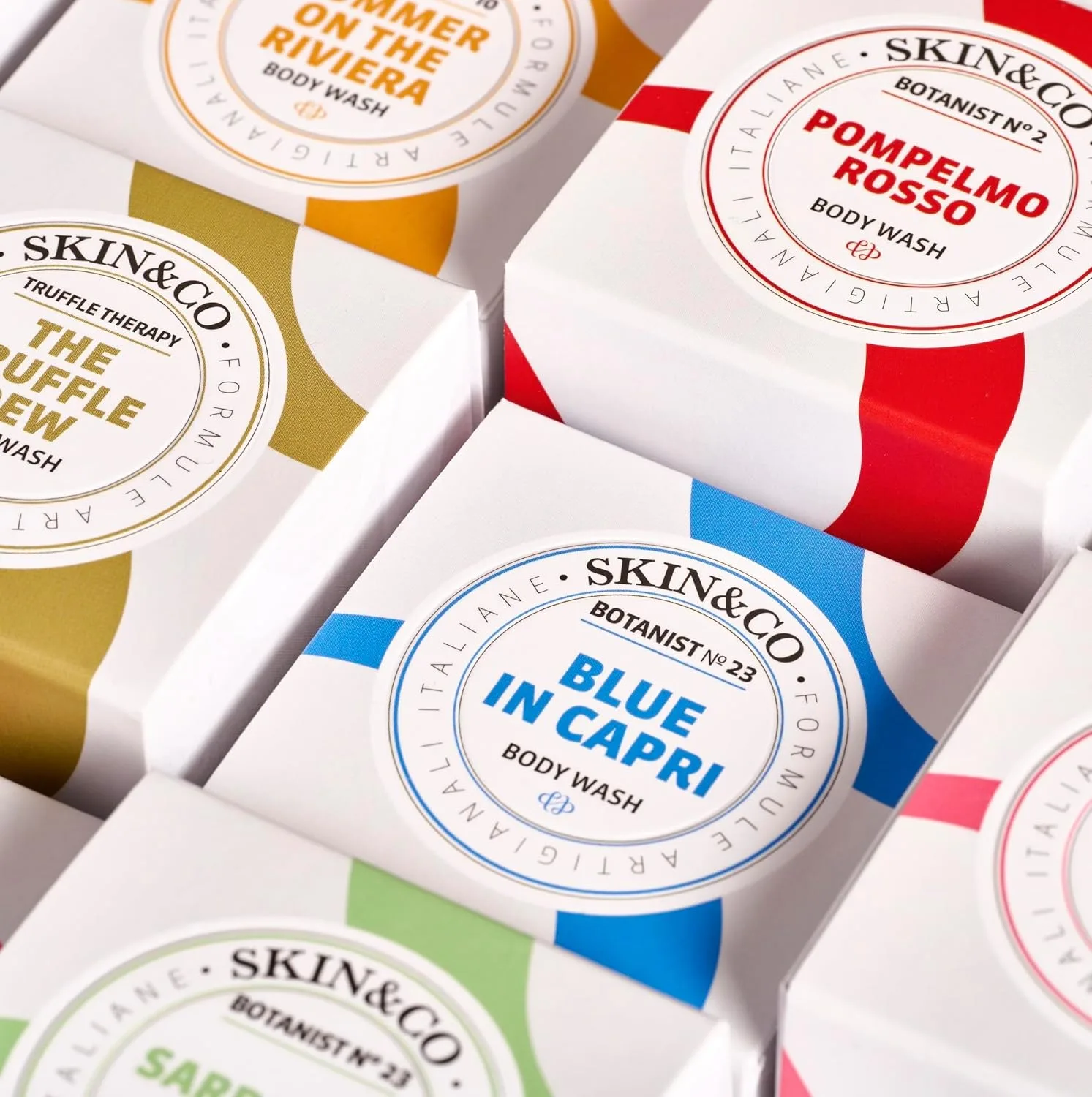 SKIN&CO Summer On The Riviera гель для душа, 250 мл, натуральное итальянское средство для женщин и мужчин, освежающий аромат, мягкая увлажняющая формула Skin&Co Roma, white — фото 3