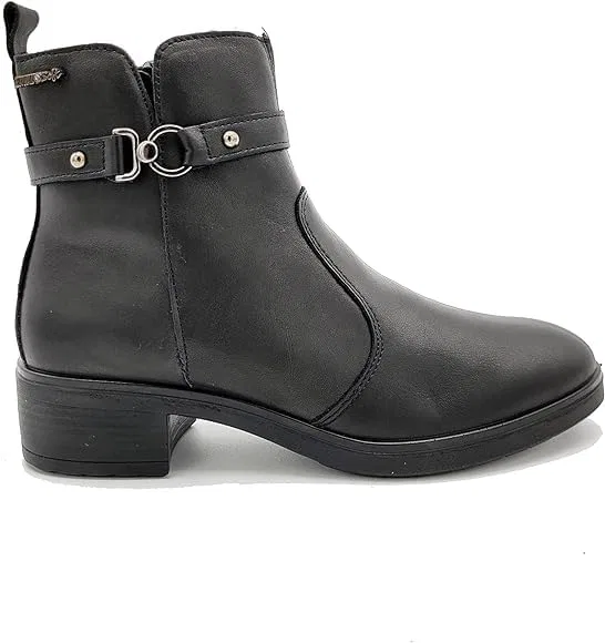Ботинки Enval Soft Genuine Leather Black Memory Foam Insole Boot 4750400, черные — фото 2