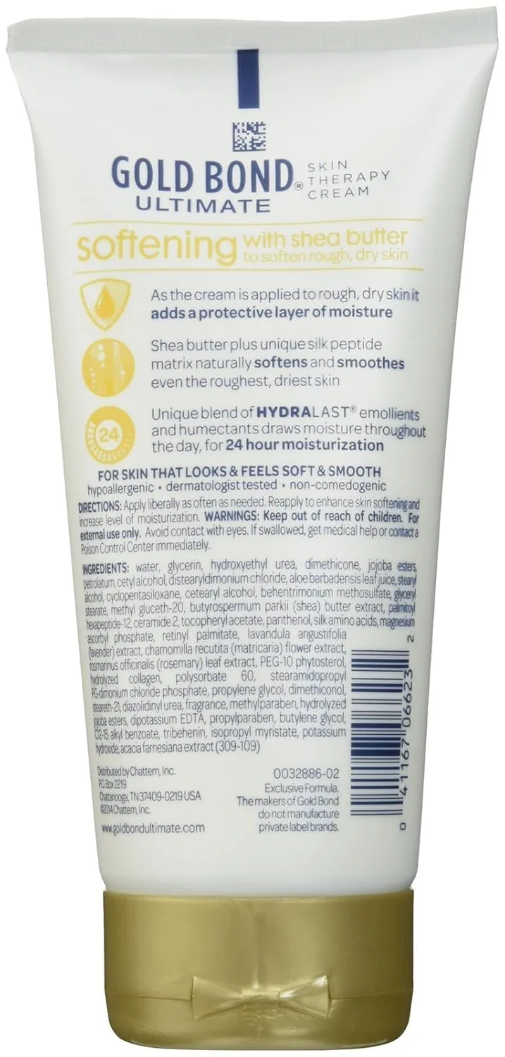 Крем для тела увлажняющий Gold Bond Ultimate Skin Therapy Softening with Shea Butter, 162.65 мл — фото 2