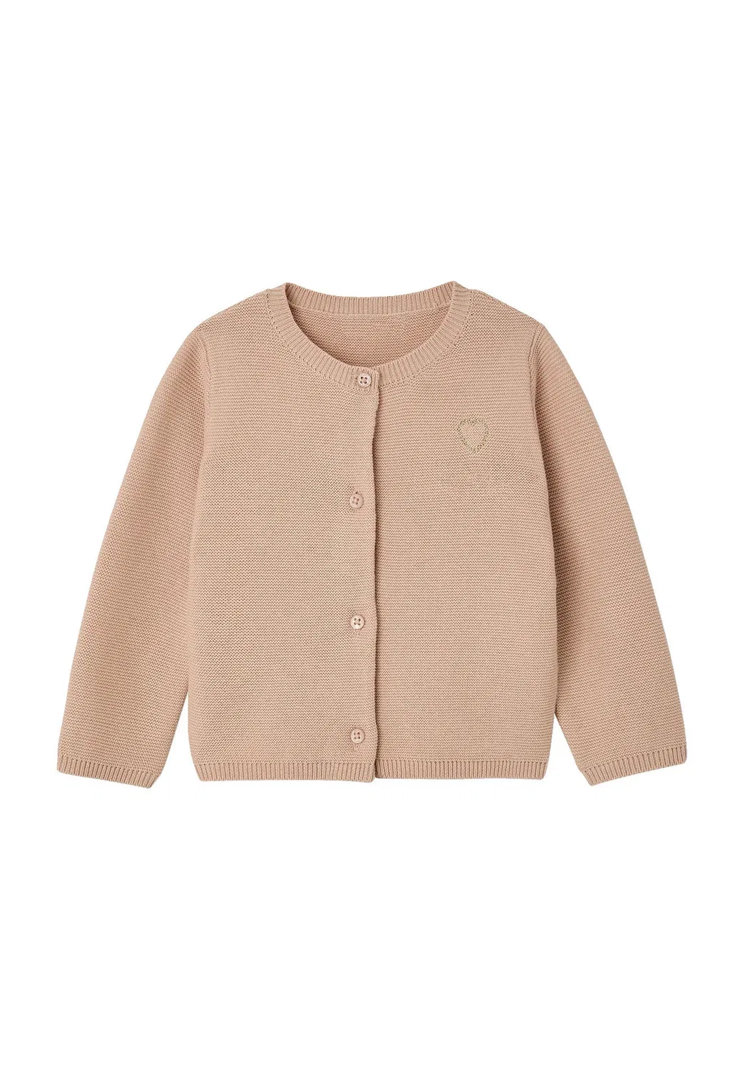 Детская рубашка Herz Basic - кардиган Vertbaudet, Beige