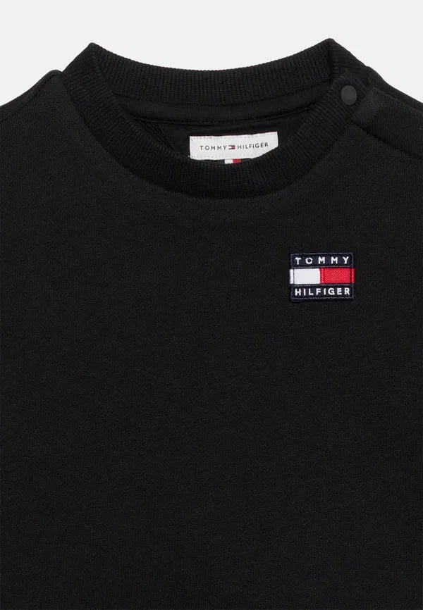 Худи из хлопка Tommy Hilfiger, черный — фото 3