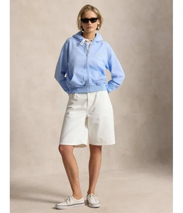 Женское худи свободного кроя Polo Ralph Lauren, Azzurro — фото 2