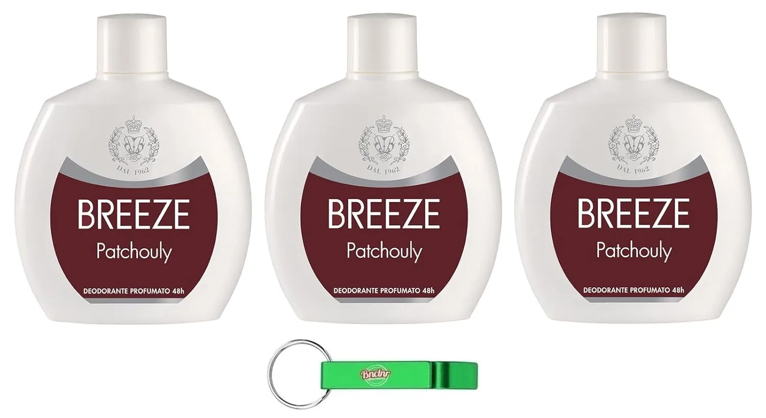 Дезодорант Breeze Patchouly Beni Culinari, набор 3 шт, 100 мл