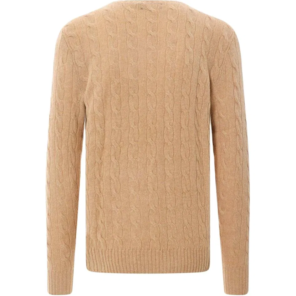 Мужской свитер Camel Mixed Color Polo Ralph Lauren — фото 2