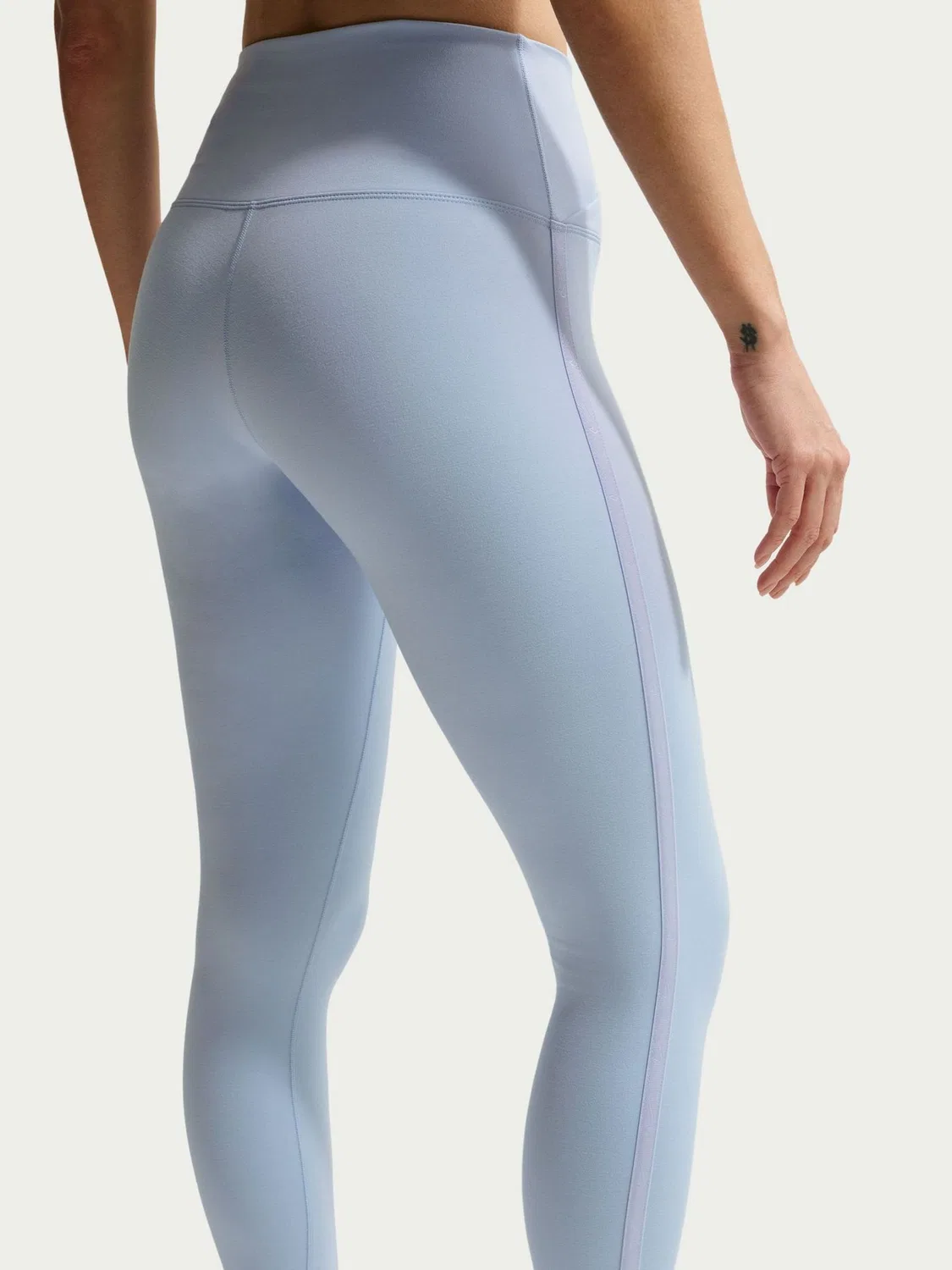 Леггинсы Nike One High Waisted Full Length Seamless Nike, водный синий — фото 4