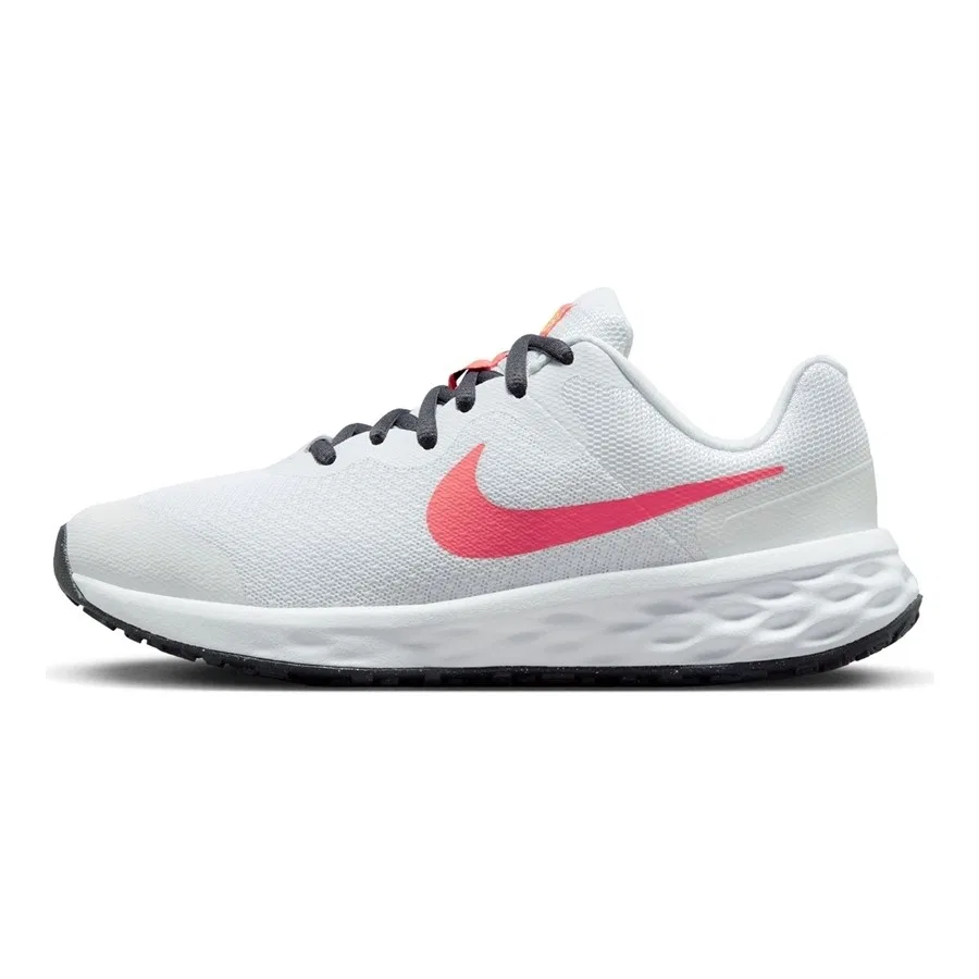 Детские кроссовки с шнуровкой Nike Revolution 6 NN, 36, Разноцветный — фото 2