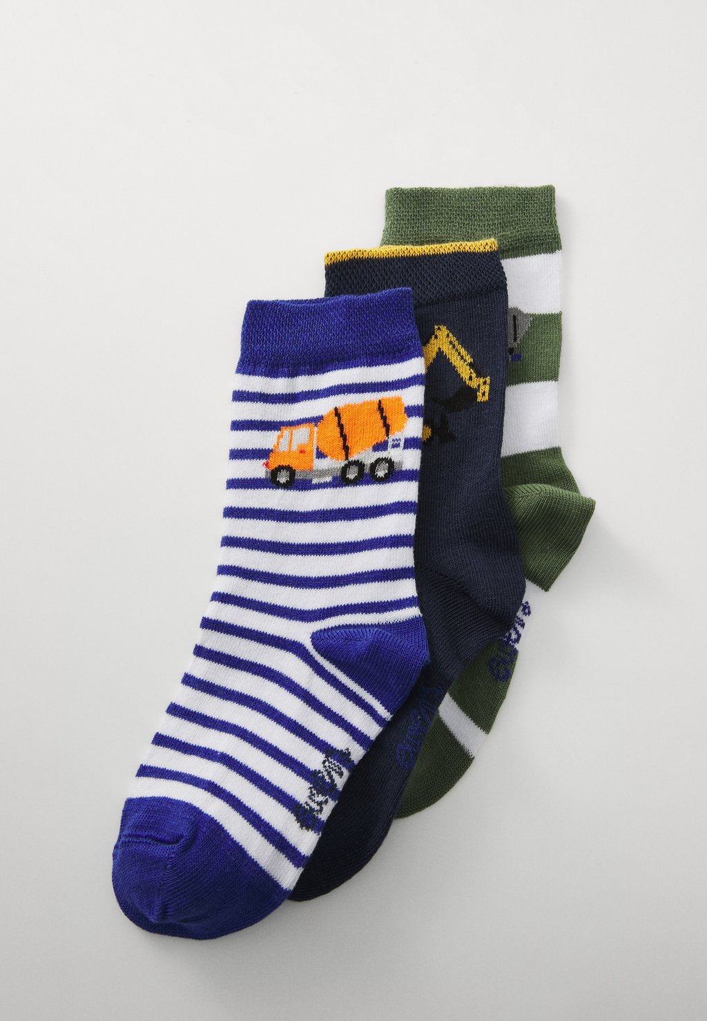 

Носки KIDSSOCKS VEHICLES 3PACK Ewers, зеленый