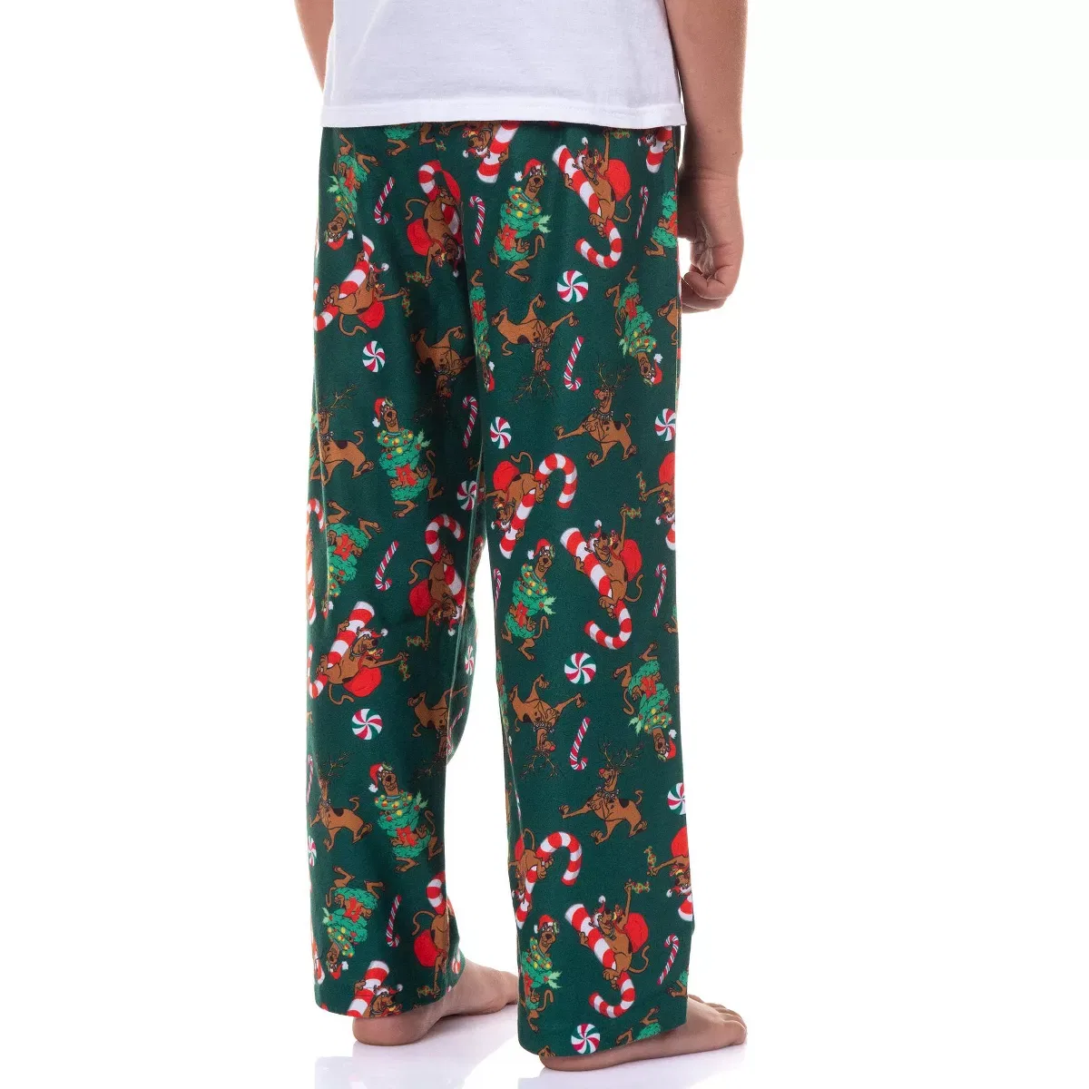 Детские пижамные штаны для мальчиков с принтом Scooby-Doo INTIMO, Green — фото 4