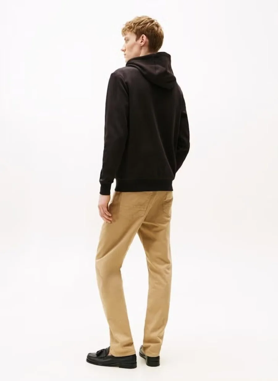 Худи Tommy Hilfiger Textured, черный — фото 4