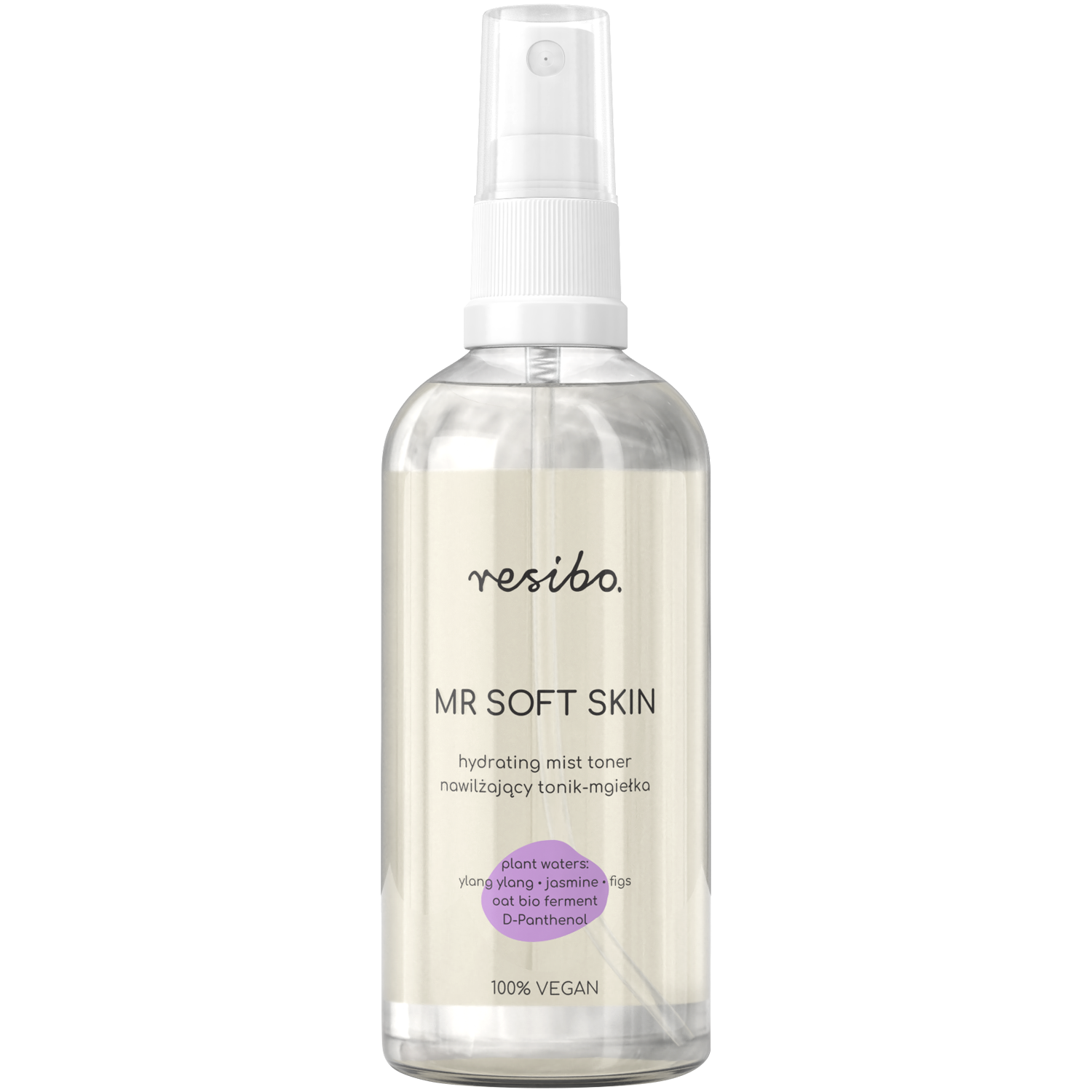 Resibo Mr Soft Skin увлажняющий тоник-мист для лица, 100 мл - фото