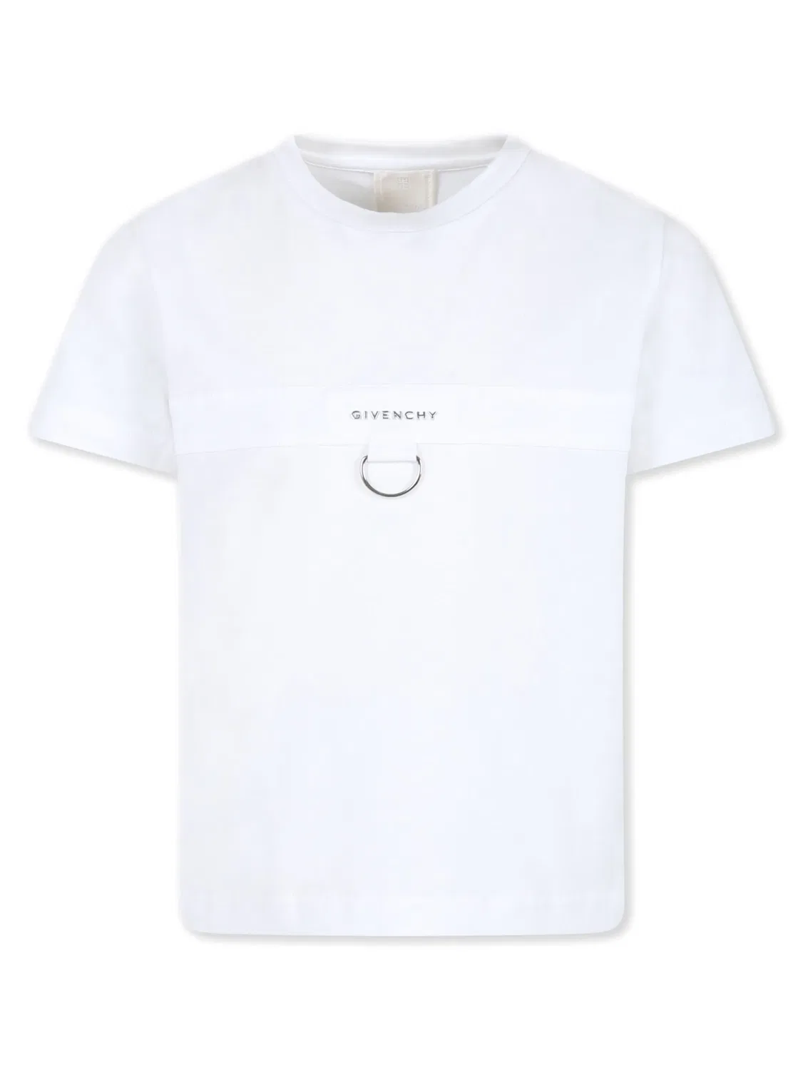 Футболка с логотипом из органического хлопка Givenchy, белый
