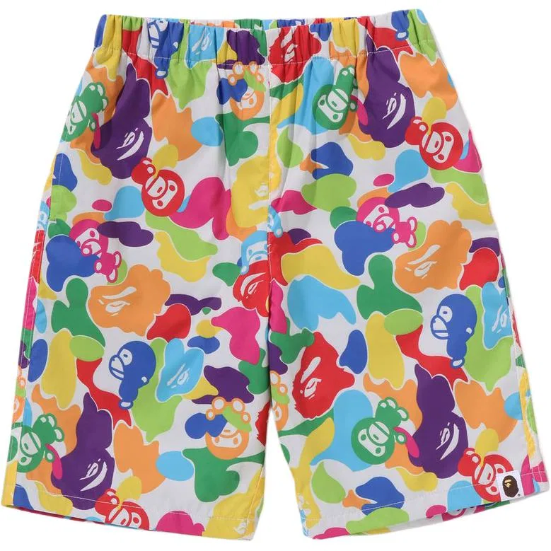 Шорты Хип-хоп стиль A BATHING APE, Multicolor