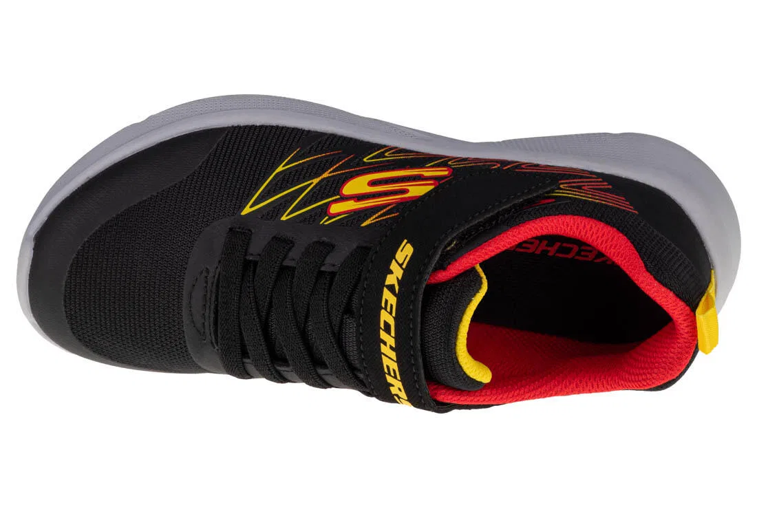 Детские кроссовки Skechers Microspec Texlor Boys, Schwarz — фото 3