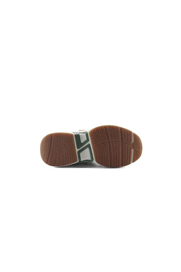 Детские туфли для девочек на плоском ходу U.S. Polo Assn., Khaki — фото 4