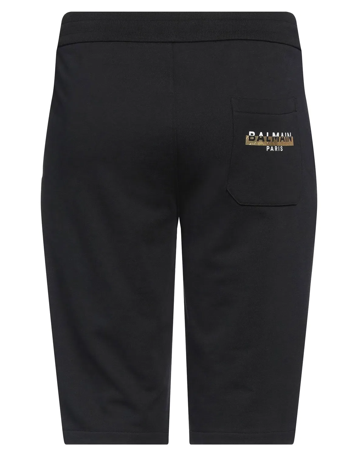 Мужские спортивные шорты с принтом Athletic Shorts Balmain, черный — фото 2