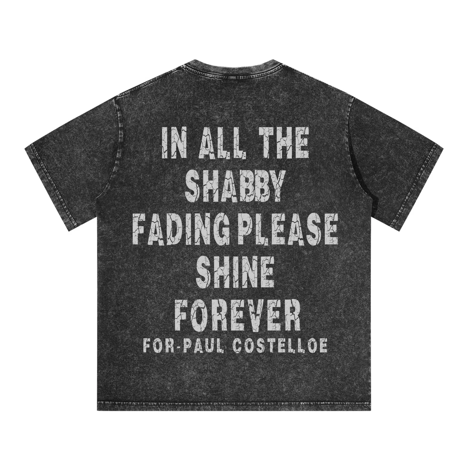 Детская футболка унисекс с круглым вырезом Dark Gray Paul Costelloe — фото 3
