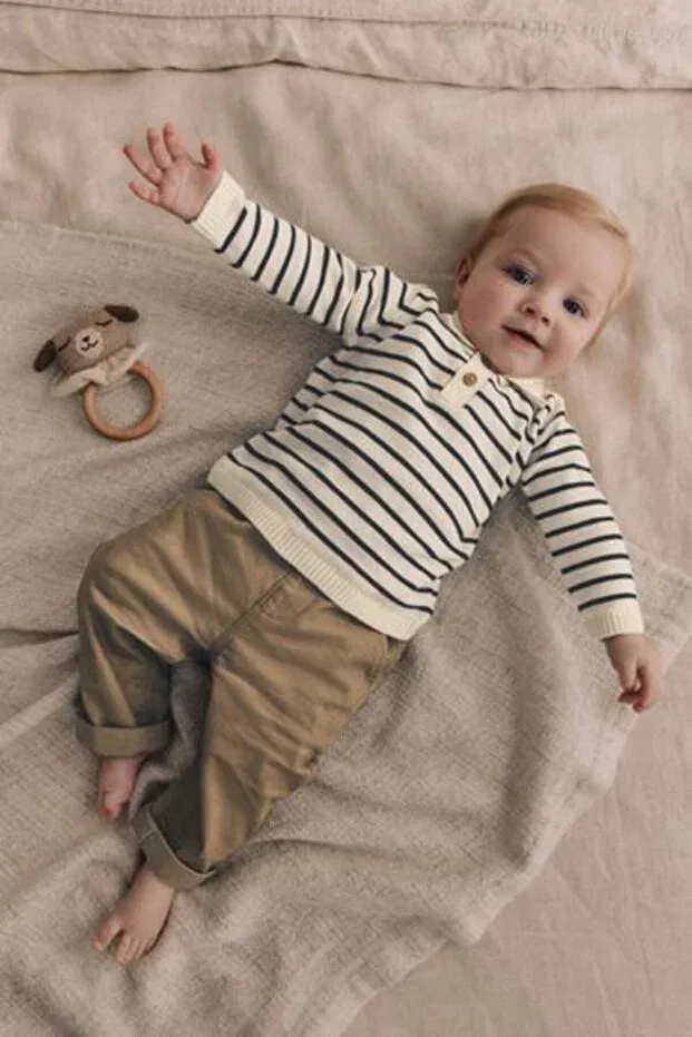 Детский для новорожденных комплект с принтом Next Baby, Multicolor — фото 2