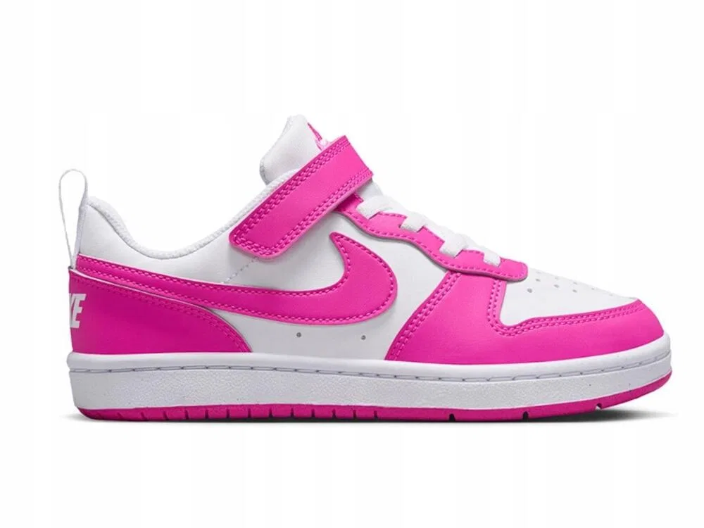 Детские кроссовки с липучкой Court Borough Nike, Weiss