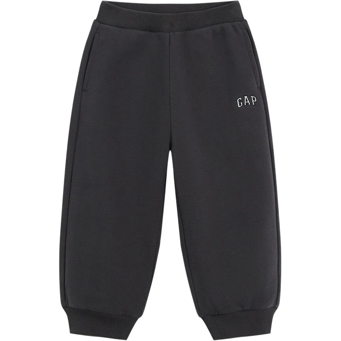 Детские спортивные штаны из футера GAP, Black