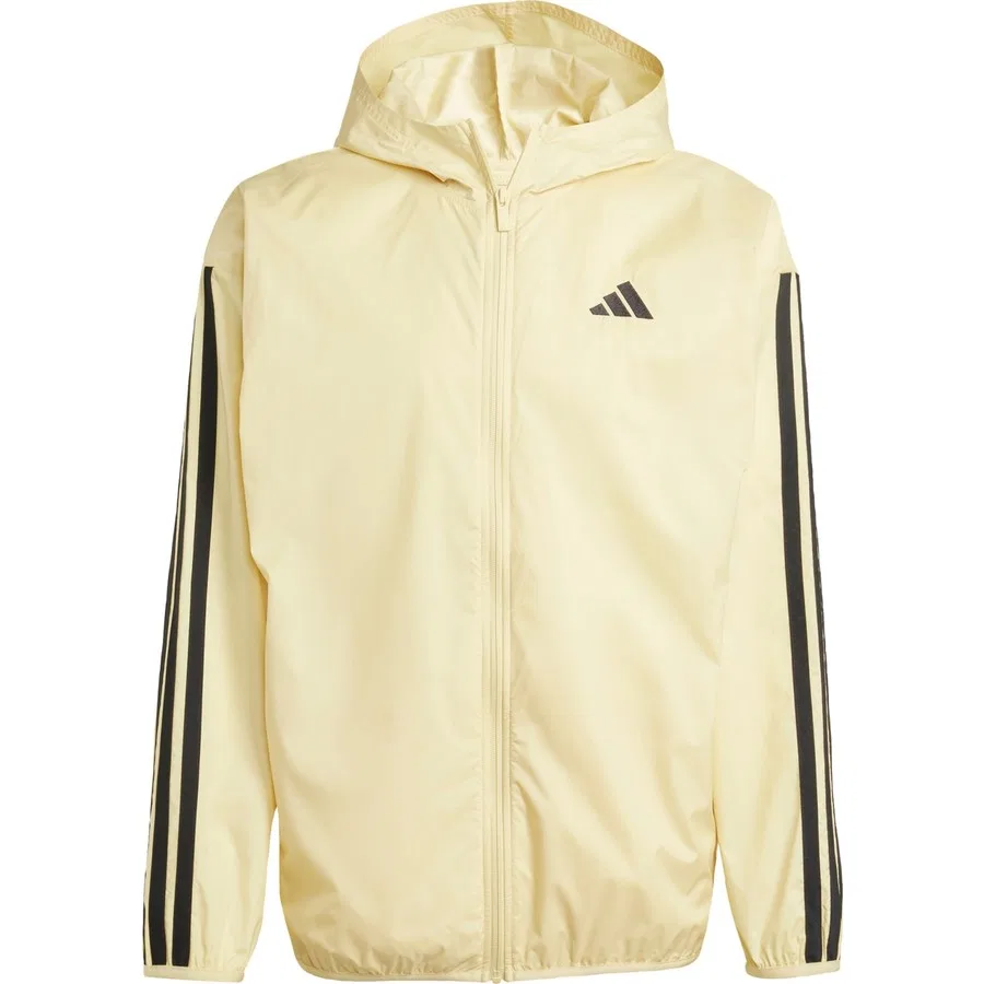 Ветровка с длинным рукавом Sportswear Essentials 3-Stripes adidas, Желто-черный — фото 3