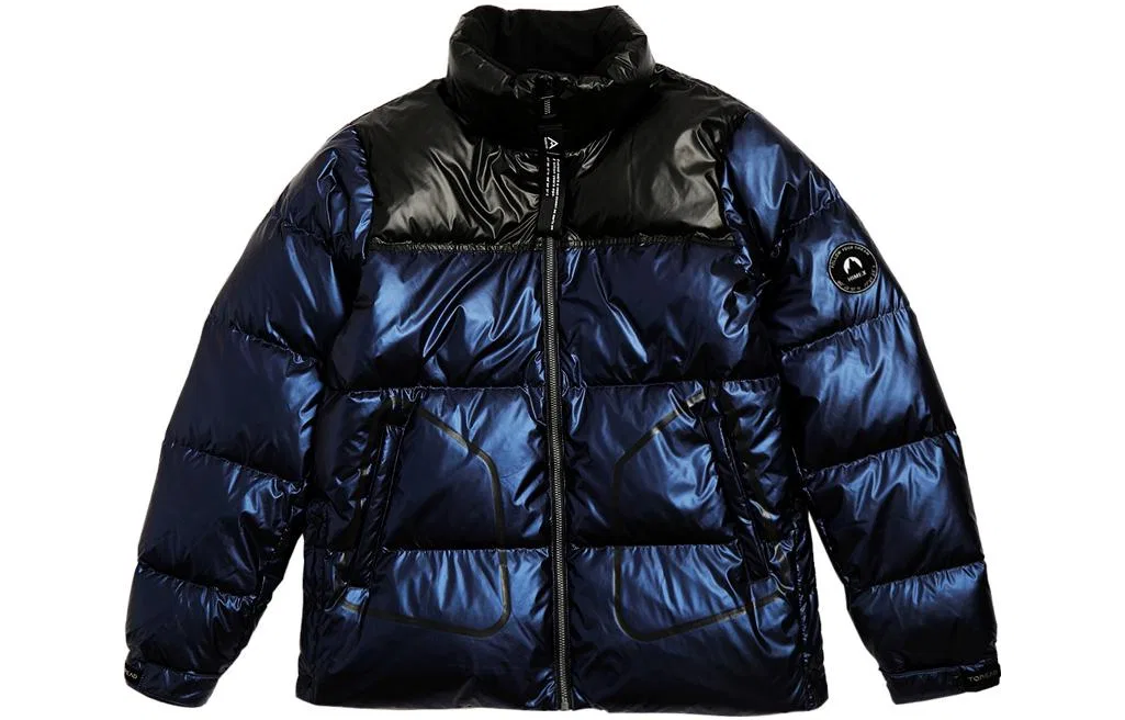 Детский пуховик со средним стеганым узором Metal Navy Blue/Black TOREAD, Metal Navy Blue/Black